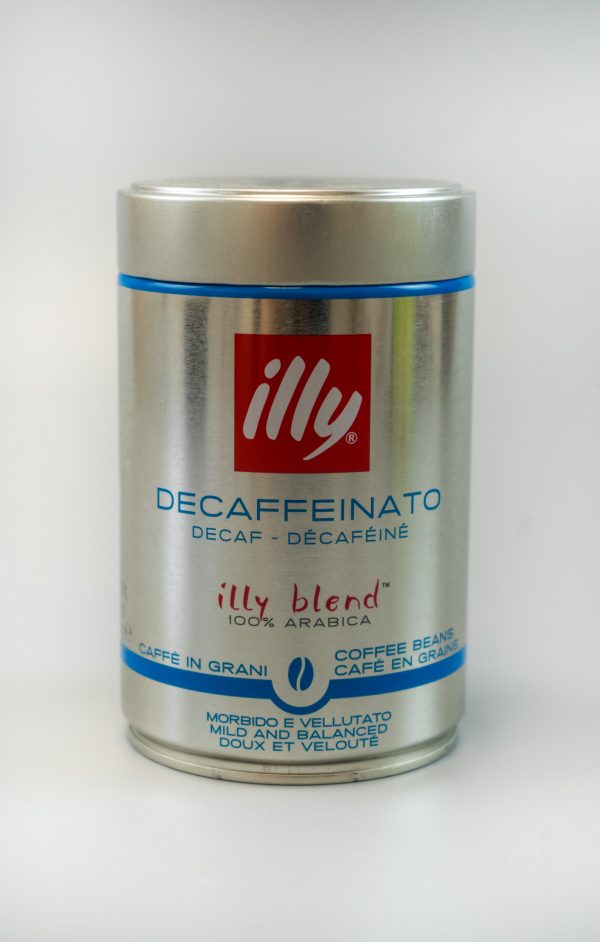 Café en grano descafeinado 100% arábica Illy