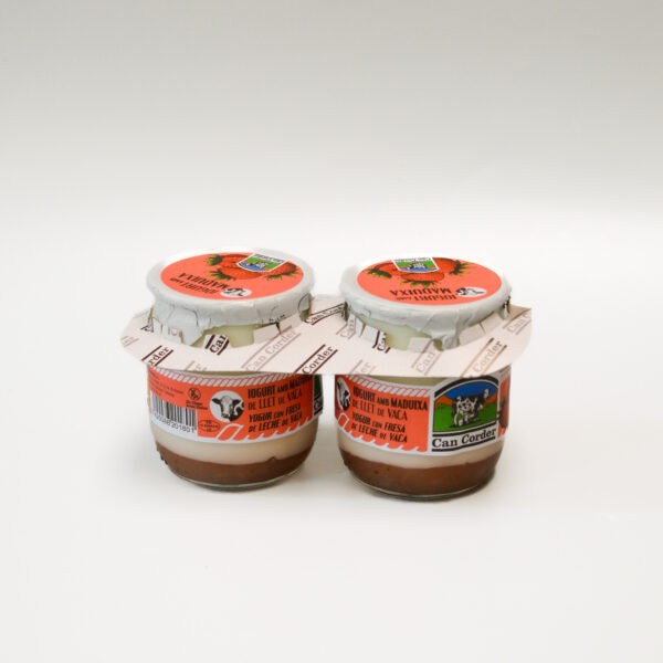 Yogur de fresa Can Corder 125g