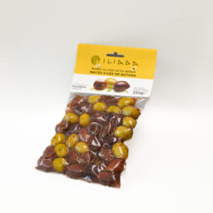 Mix aceitunas con hierbas Iliada 250gr.