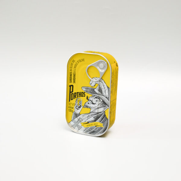 Sardinas en aceite de oliva Porthos 125gr